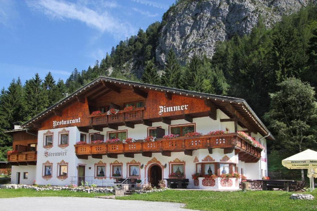 Bed and Breakfast Garni Baerenwirt Leutasch Zewnętrze zdjęcie
